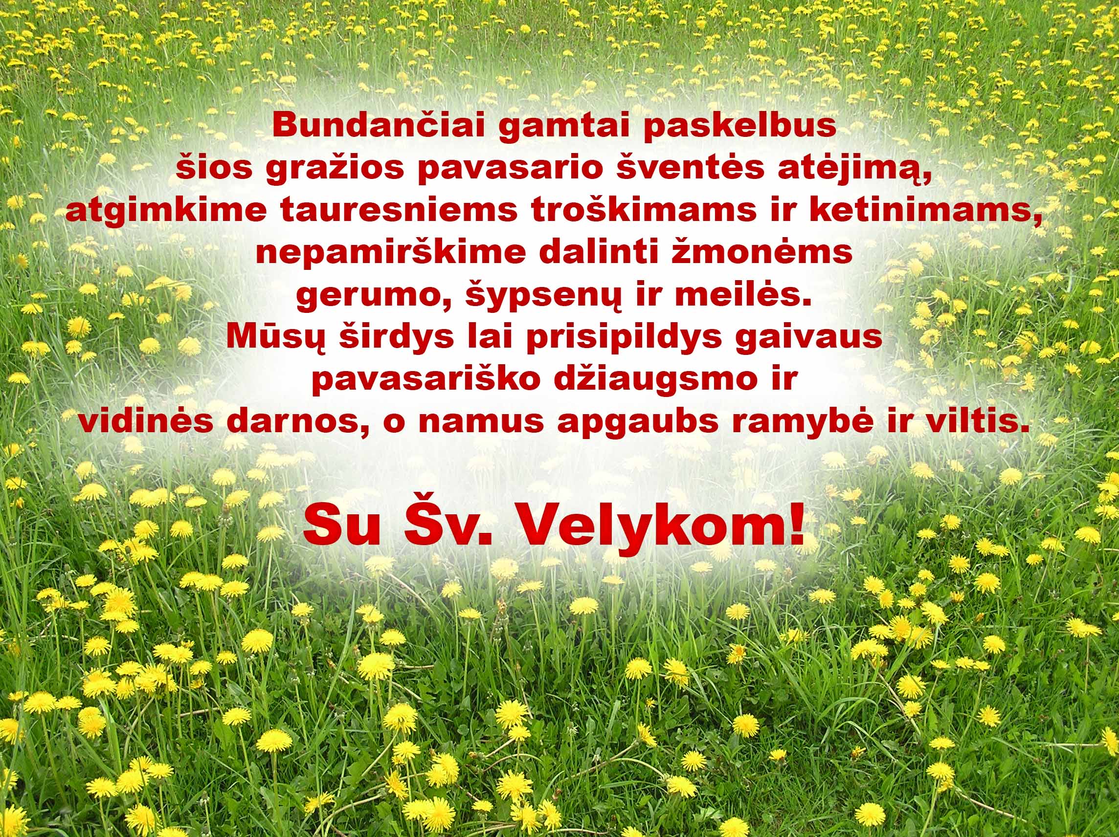 Velykos 2019